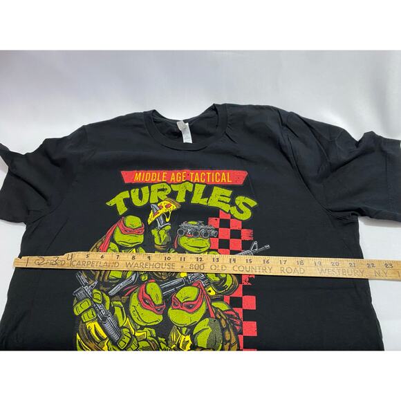 Nine Line T-Shirt Men’s XL Black Teenage Mutant Ninja Turtles Tactical Graphic - Picture 3 of 10